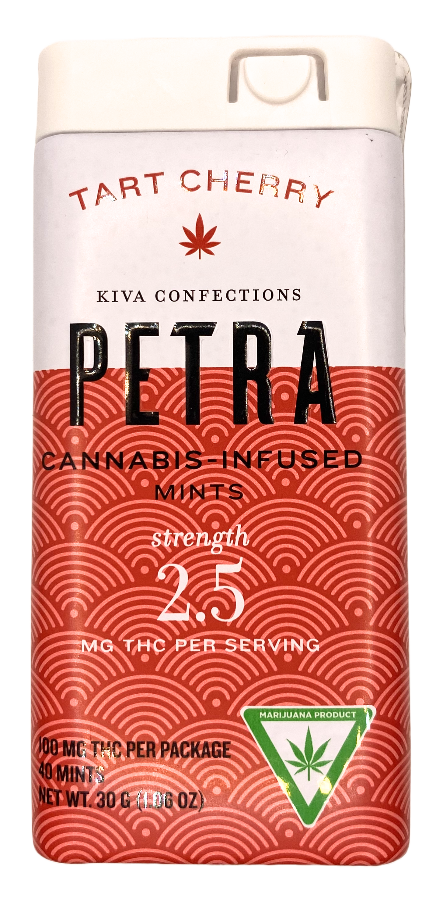 Photograph of product: Petra | Tart Cherry | Mint Edible | 100mg TH-oui