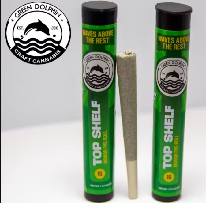 Photograph of product: Permanent Marker Preroll by Green Dolphin