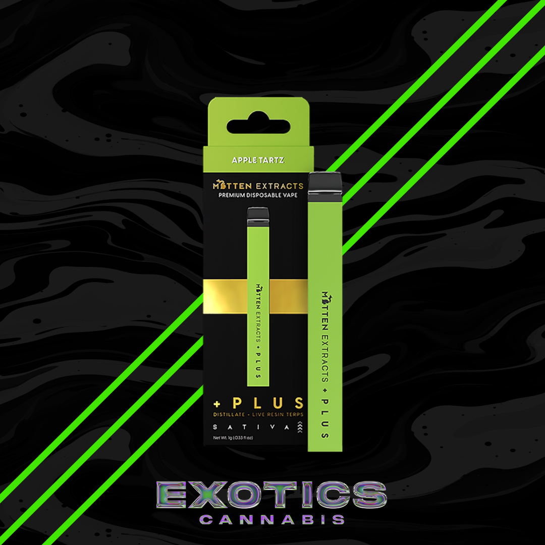 Photograph of product: Mitten Extracts - Apple Tartz Disposable