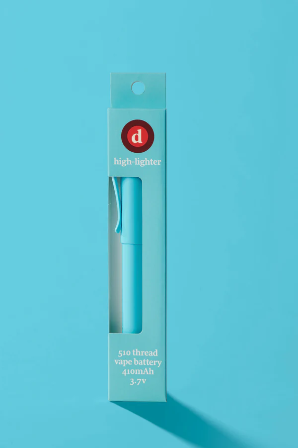 Photograph of product: Blue High-Lighter Battery