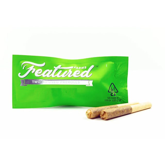 Photograph of product: 1G Pre-Rolls Infused Oreo Blizzy (2Pk) - Oreo Blizzy