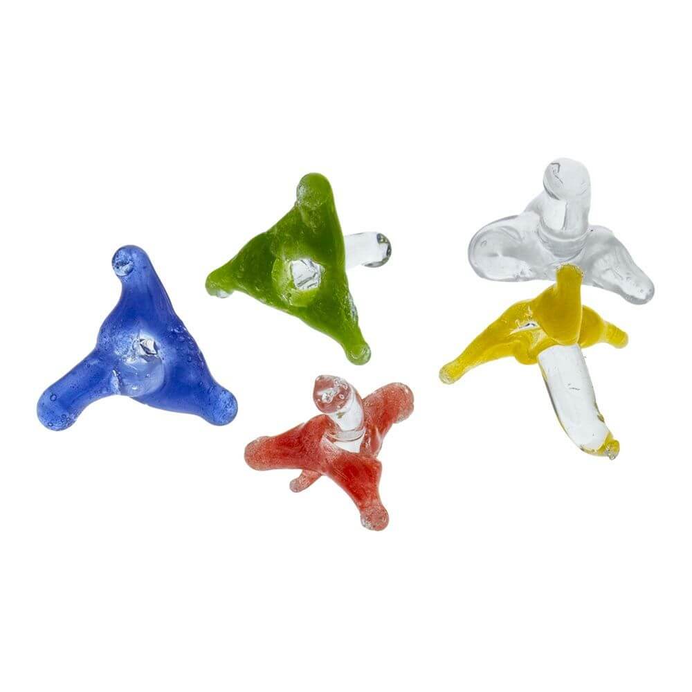 Photograph of product: Jack Style Glass Screens | 200 pack | Assorted Colors