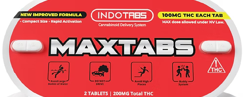 Photograph of product: INDOTABS 2pk 200mg