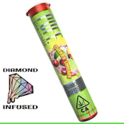 Photograph of product: DIAMOND INFUSED PRE ROLL - 1G - HYBRID - CHERRY LIMEADE