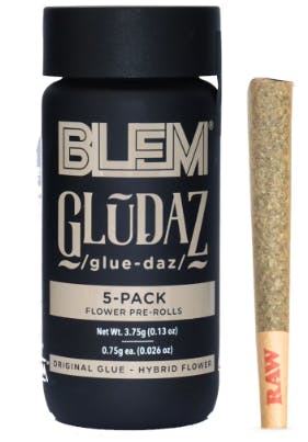 Photograph of product: Gludaz | .75g x 5 Preroll Pack - 