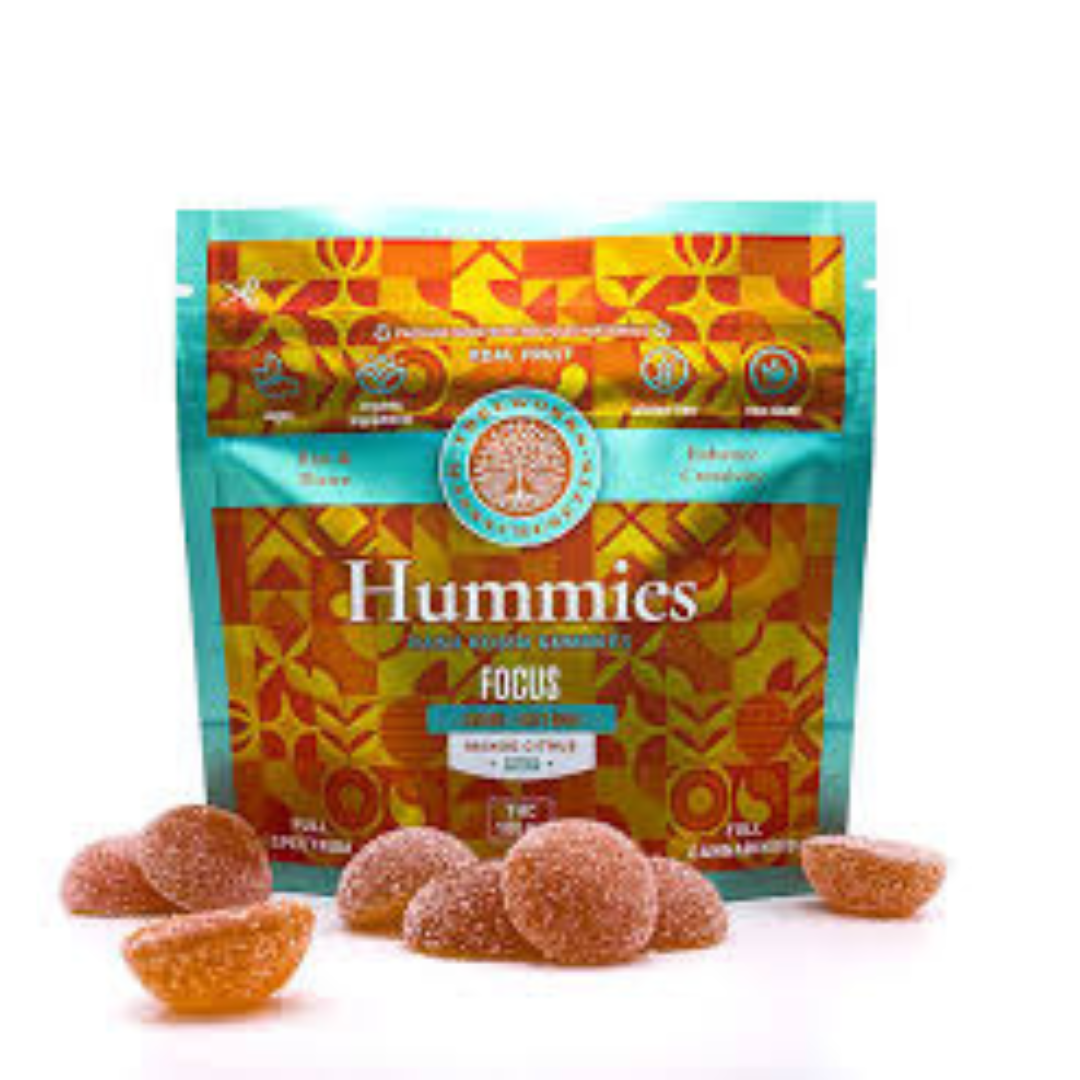Photograph of product: Hummies | Focus Citrus Oui'd Gummies | 100mg