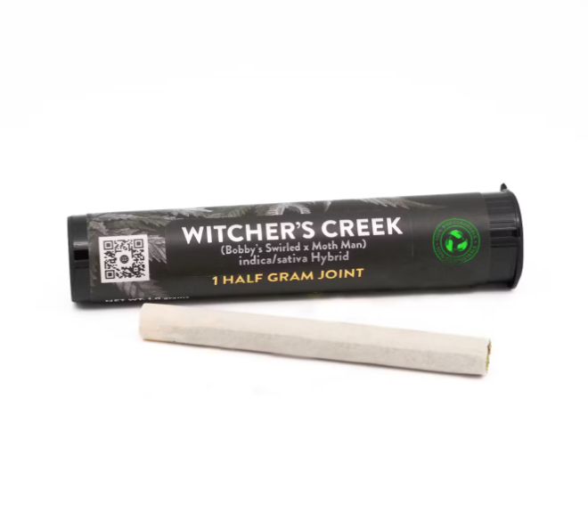 Photograph of product: Alchemy Pure | Witcher's Creek | Hybrid | Pre-Roll .5g