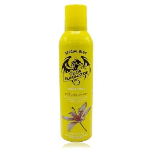 Photograph of product: Special Blue Odor Eliminator Spray Pictures of Lily 6.9 Oz.