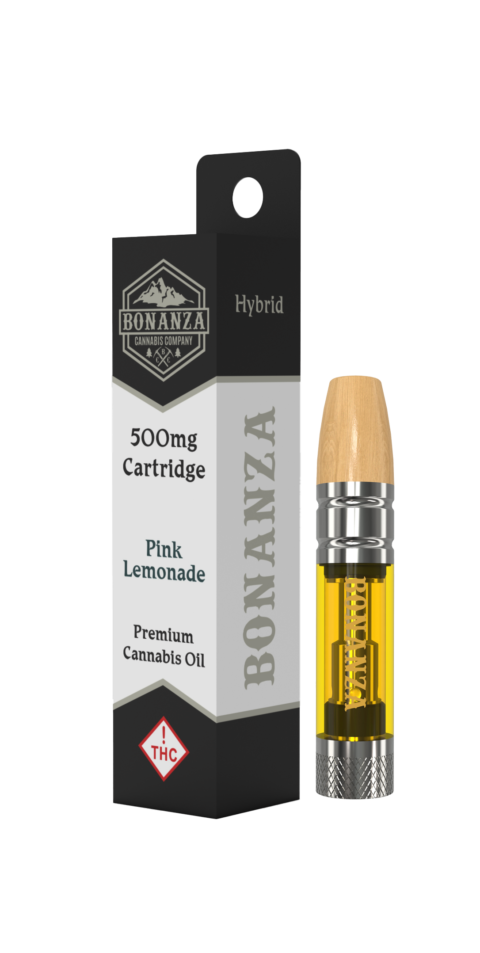 Photograph of product: Bonanza | 500mg Disposable | Hybrid | Pink Lemonade
