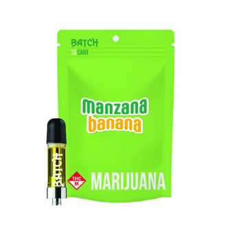 Photograph of product: BATCH 1G MANZANA BANANA 510 CARTRIDGE