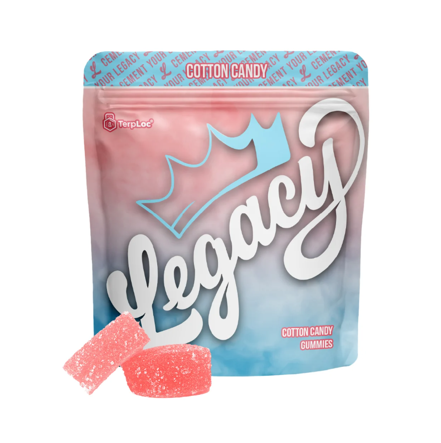 Photograph of product: Gummy Cotton Candy [10pk] | 100mg