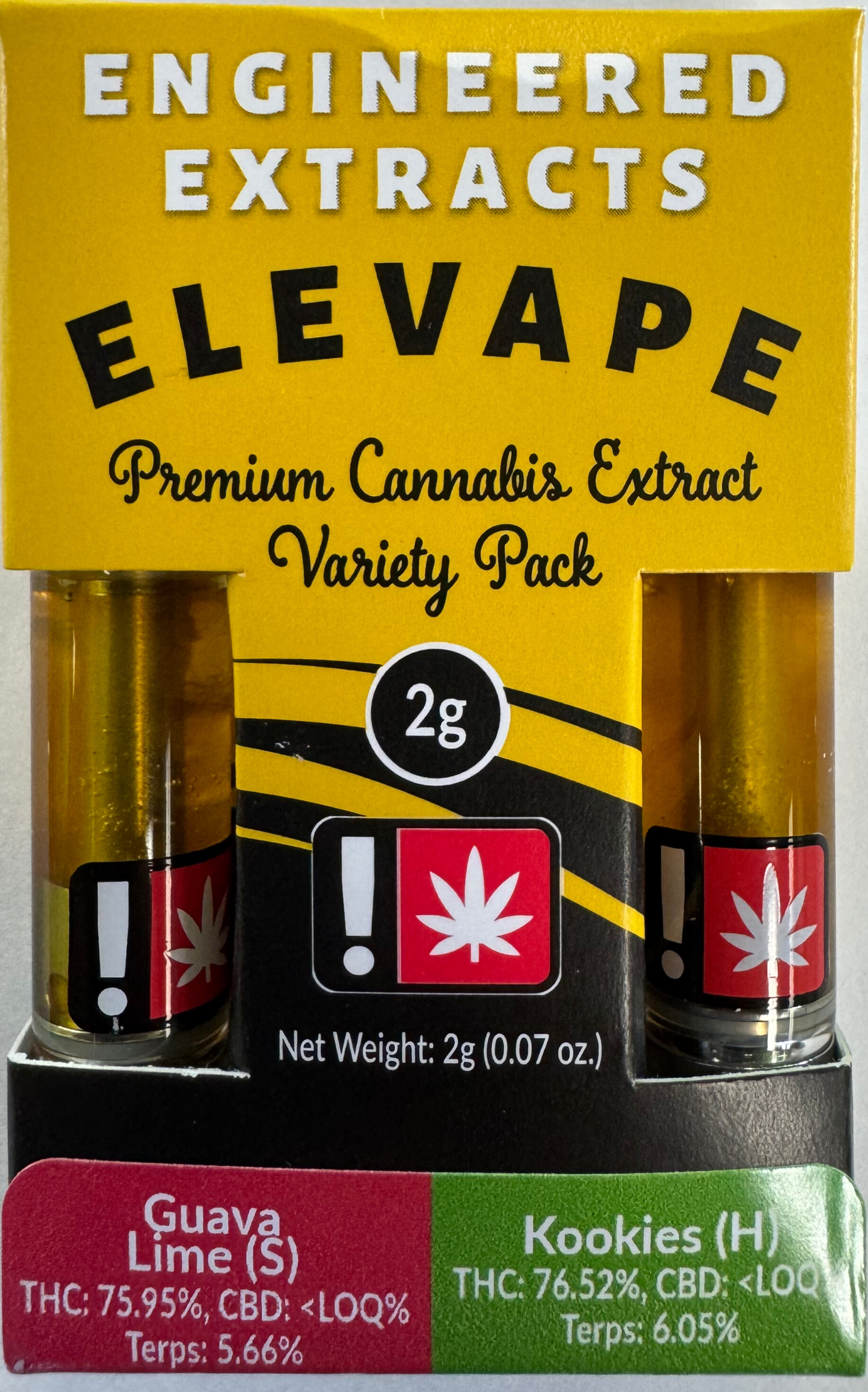 Photograph of product: Guava Lime (S) + Kookies (H) Combo Pack