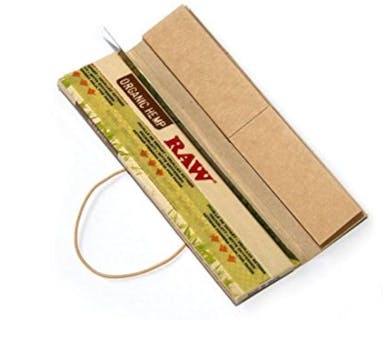 Photograph of product: Raw Organic 1 1/14 Connoisseur Rolling Papers + Tips