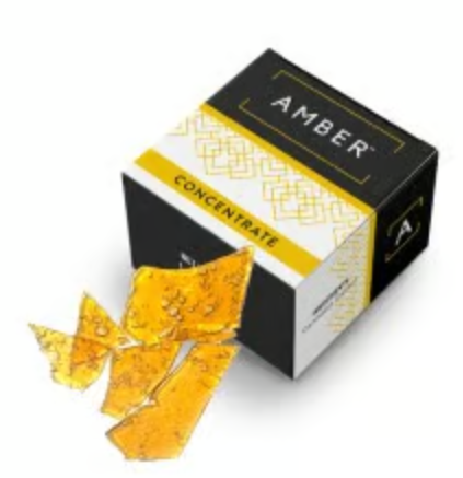 Photograph of product: Hybrid Mixed Strain - Shatter 1g