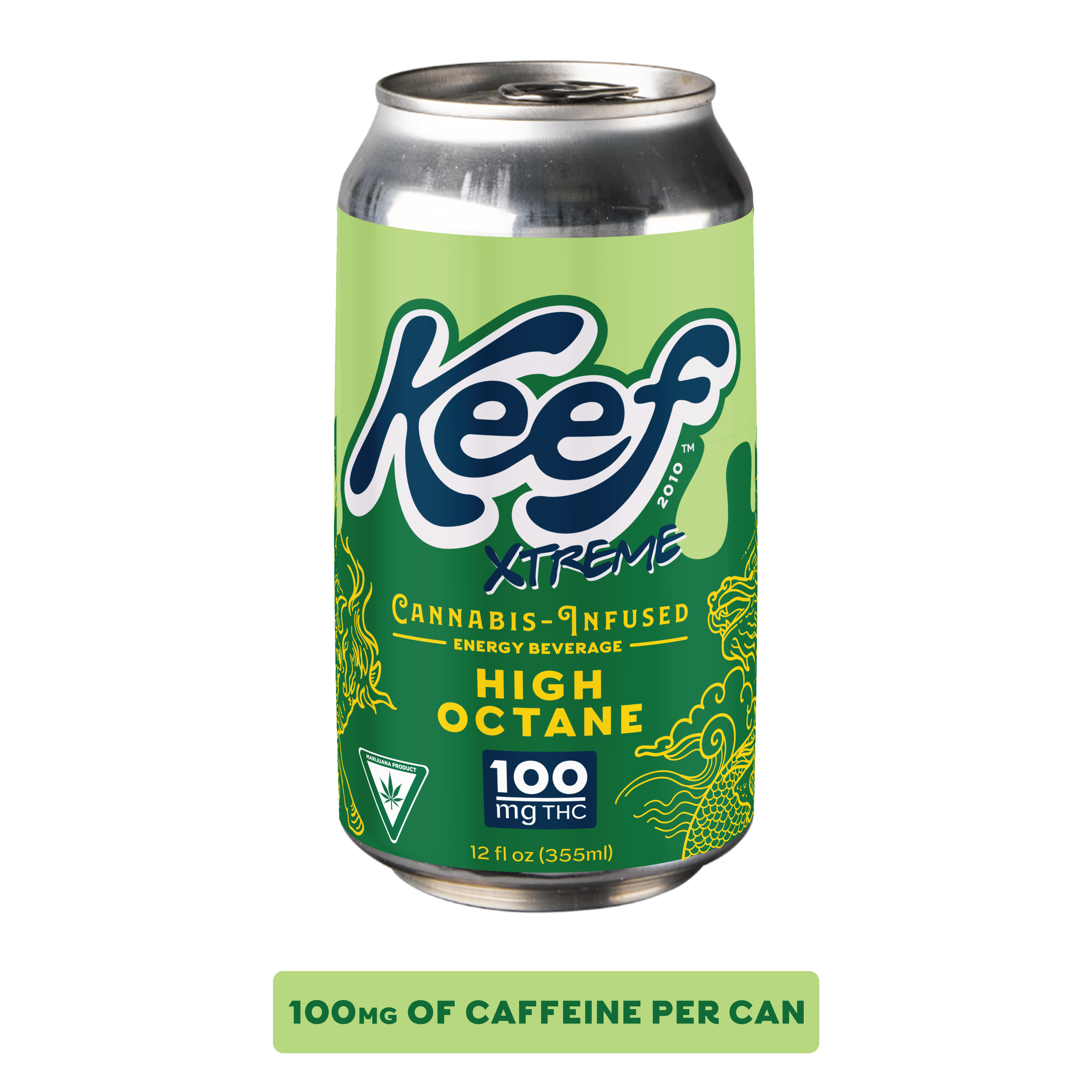 Photograph of product: Keef 100mg Soda - High Octane