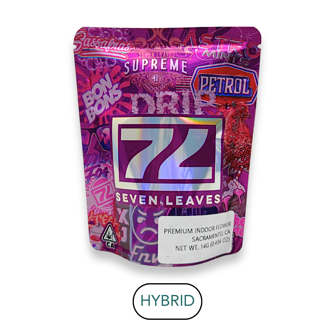 Photograph of product: Seven Leaves - Smalls - Bonbons H - Flower - 14.0g