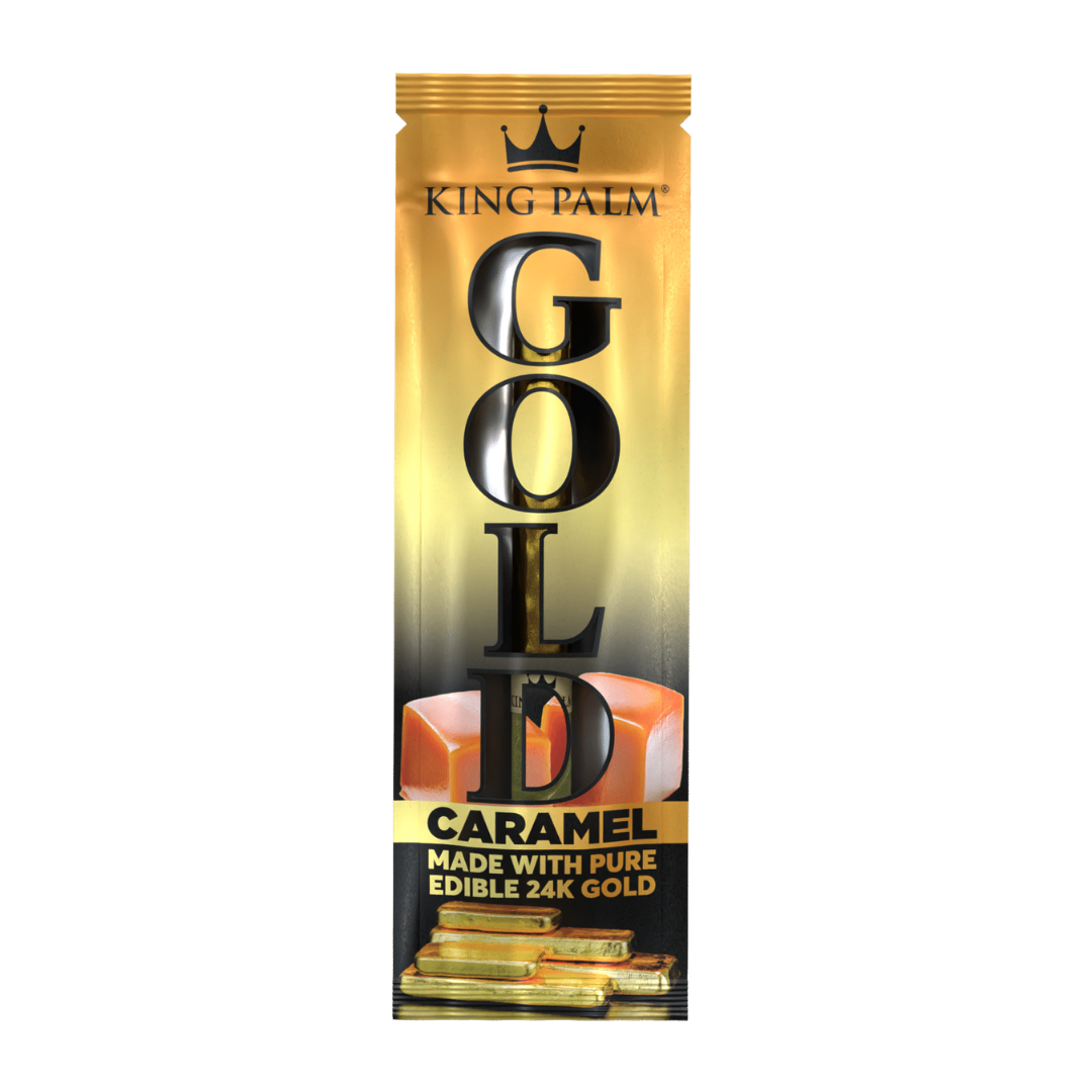 Photograph of product: King Palm | Gold King Size Caramel Wrap