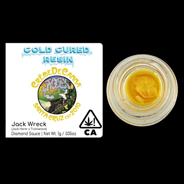 Photograph of product: Jack Wreck 1g Diamond Sauce - 