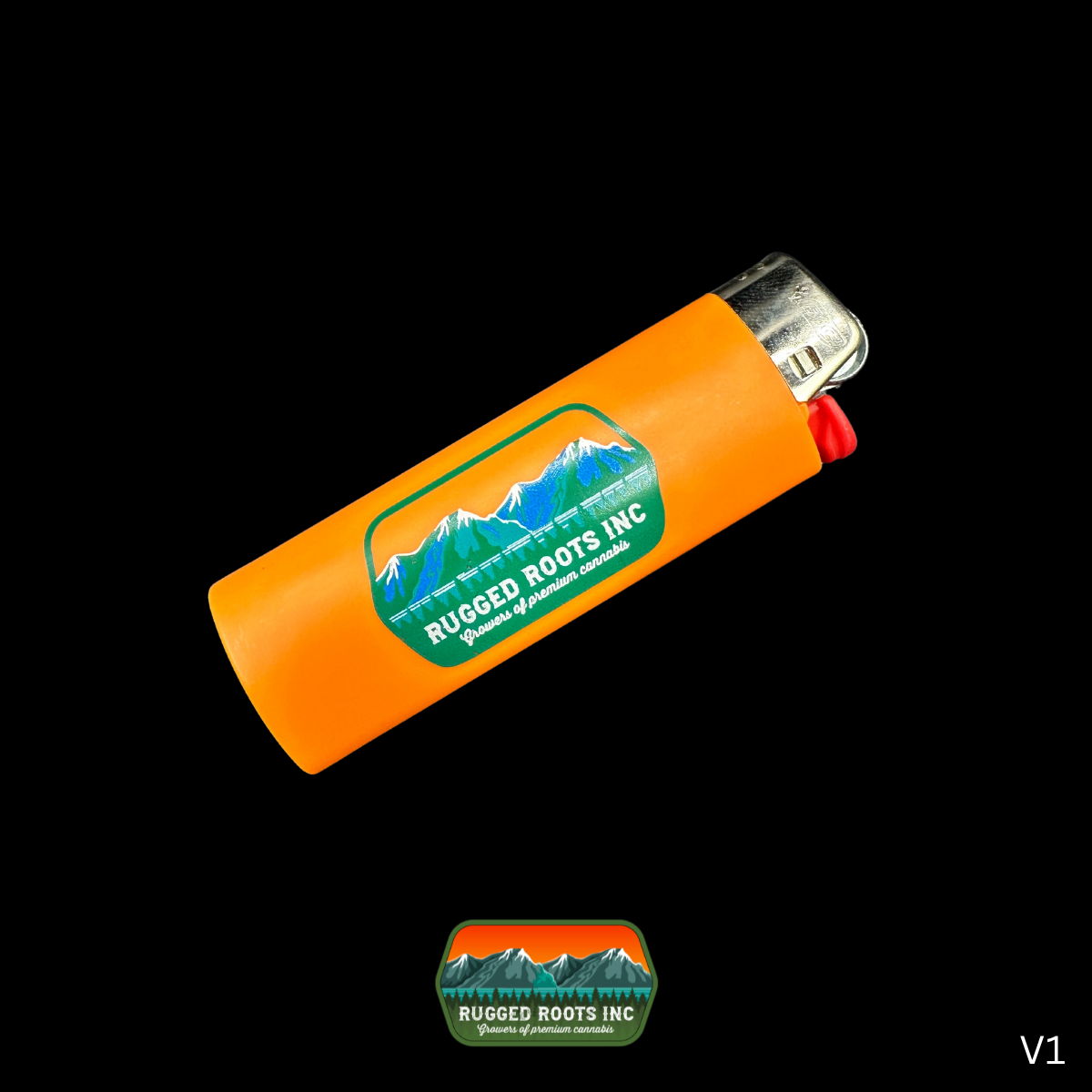 Photograph of product: Rugged Roots | Bic Lighter