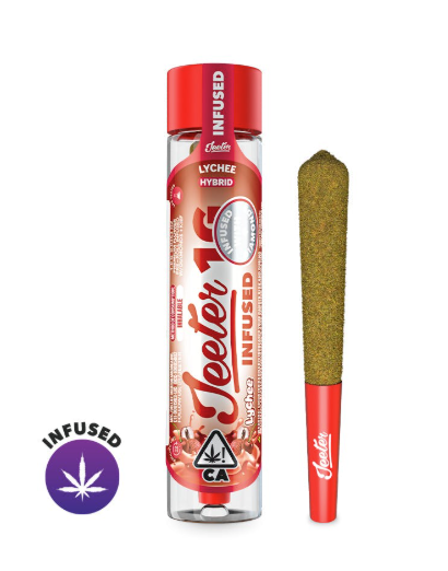 Photograph of product: Lychee XL Infused Pre-Roll