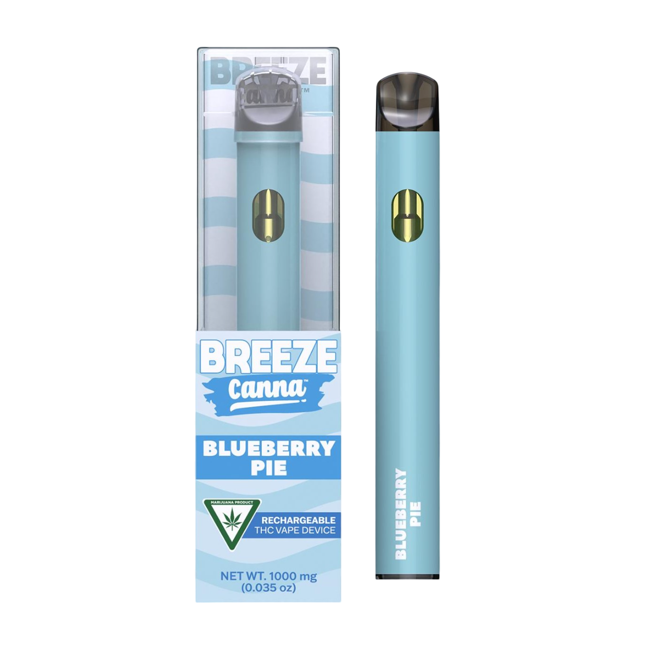 Photograph of product: Breeze Blueberry Pie All-In-One Cart 1g