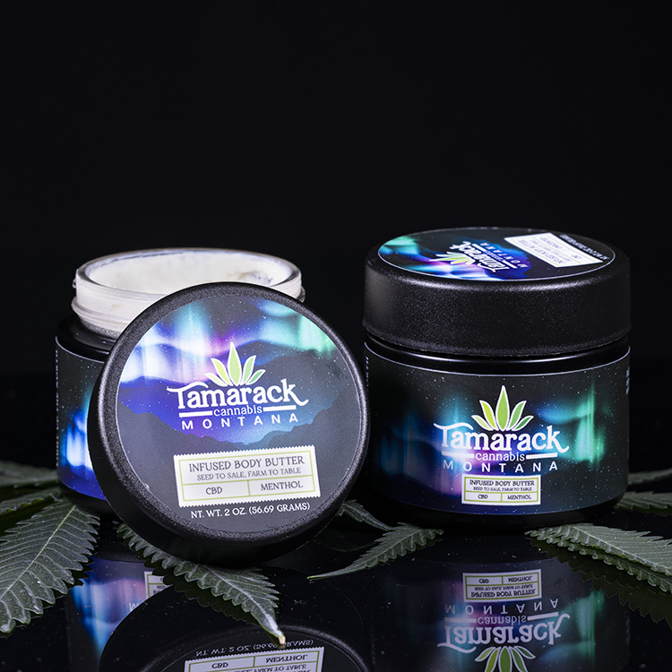 Photograph of product: Tamarack Hemp - CBD Topical - Unscented Body Butter (225mg CBD) - Salve 2oz $15