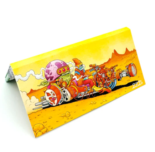 Photograph of product: "Desert Racer" King Size Slim Rolling Papers