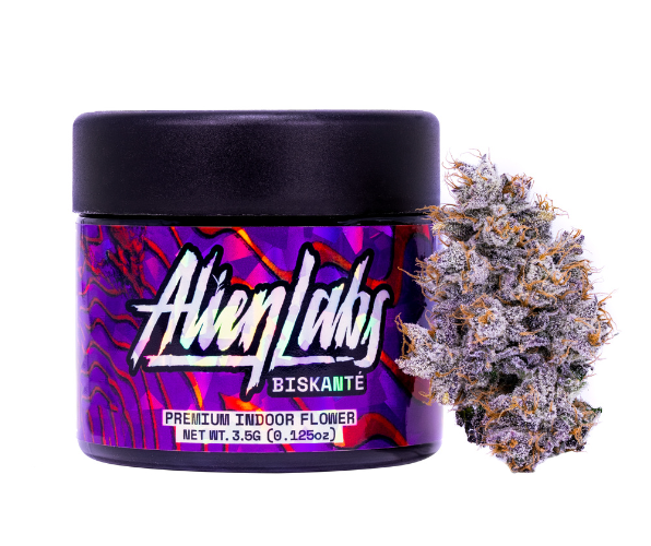 Photograph of product: Alien Labs - Biskante (Hybrid) Flower (3.5g)