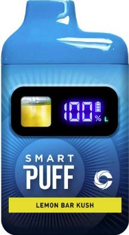 Photograph of product: Cannalicious - Smart Puff - Lemon Bar Kush - Dispo