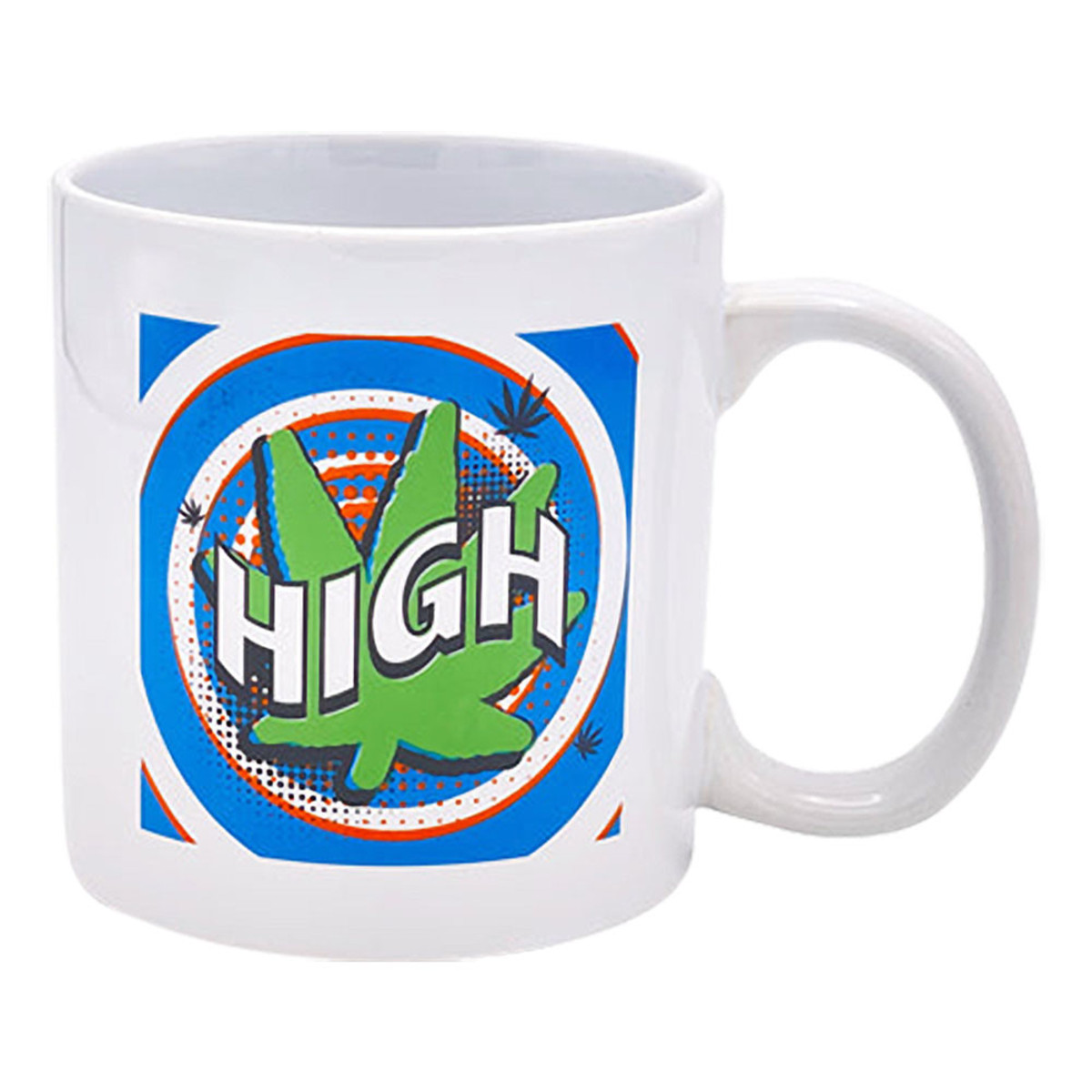 Photograph of product: High Pop Art Ceramic Coffee Mug 22 oz