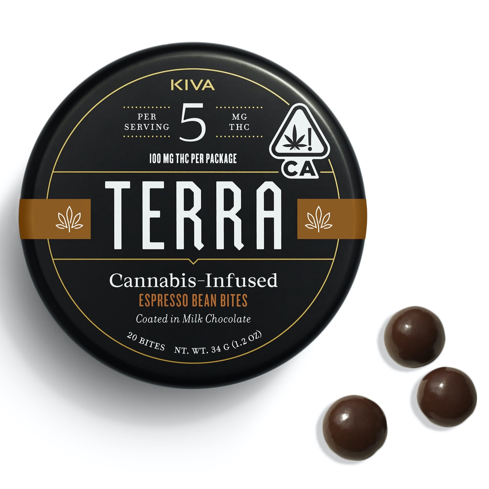 Photograph of product: Espresso Bean Bites   100mg