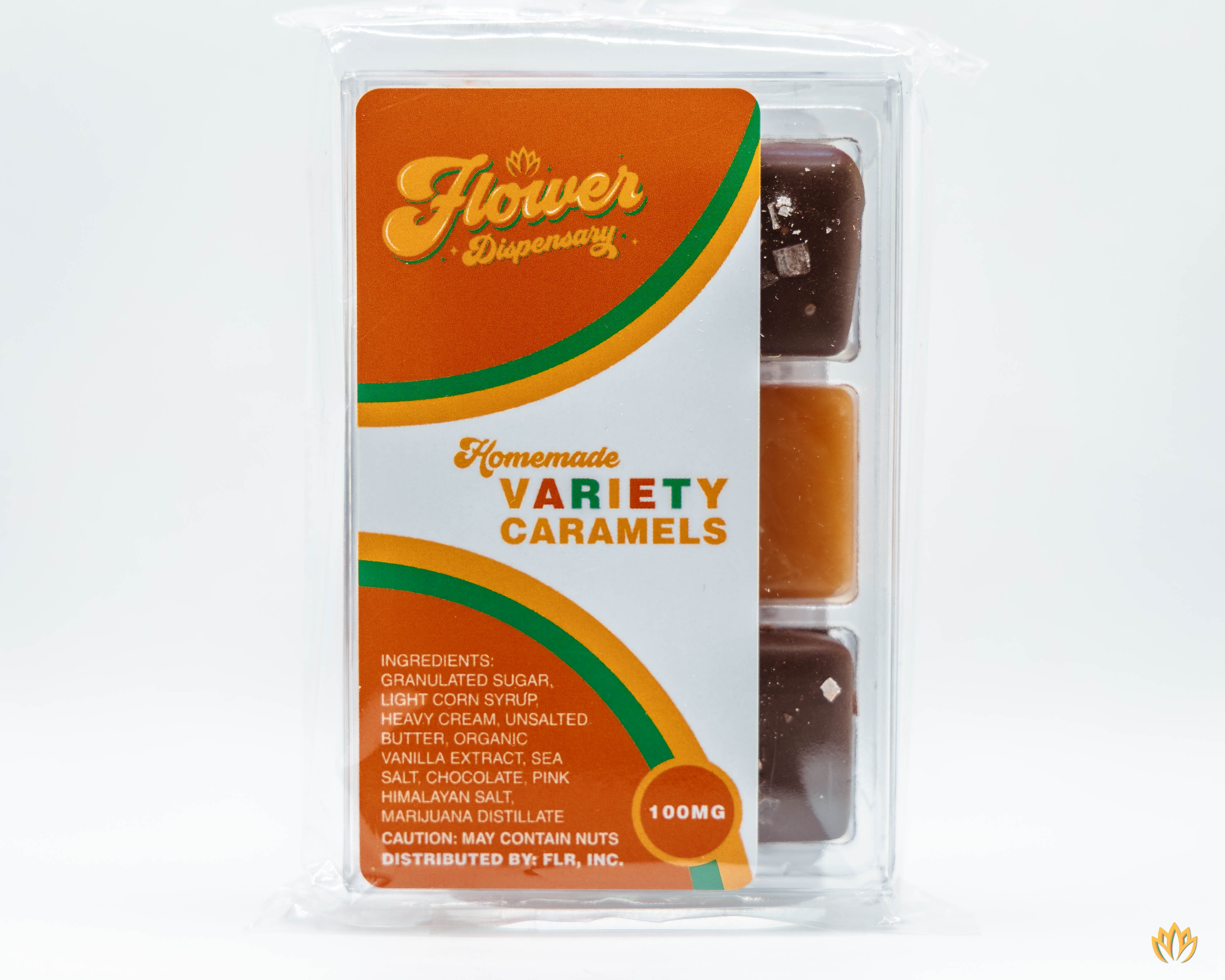 Photograph of product: Variety Pack Caramel 100mg total 6ct