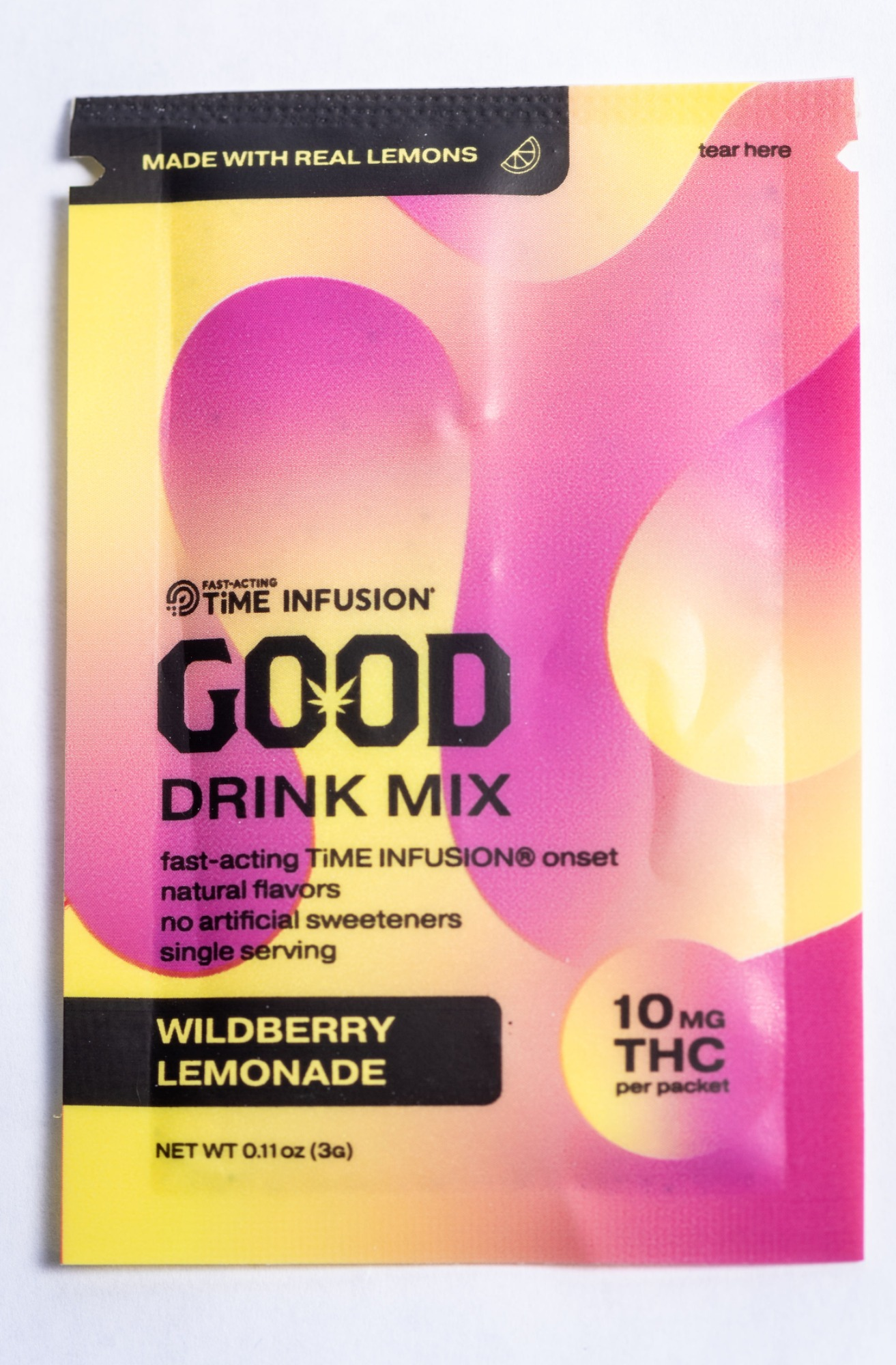 Photograph of product: GOOD Drink Mix Wildberry Lemonade 1 serving