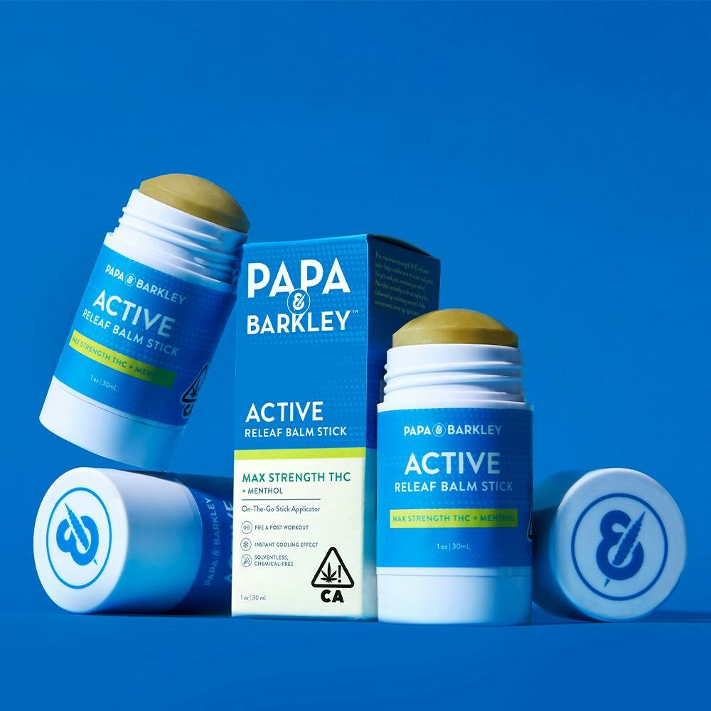 Photograph of product: Active Stick TH-oui Releaf Balm 30mL P&B