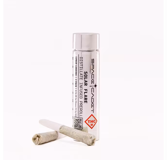 Photograph of product: Space Cadet: Infused Pre-Roll | Solar Flare | Lunar Landing | 0.7g