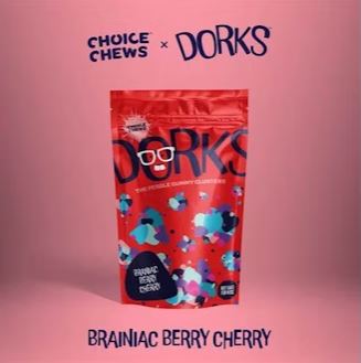 Photograph of product: Dorks Brainiac Berry Cherry | 100mg