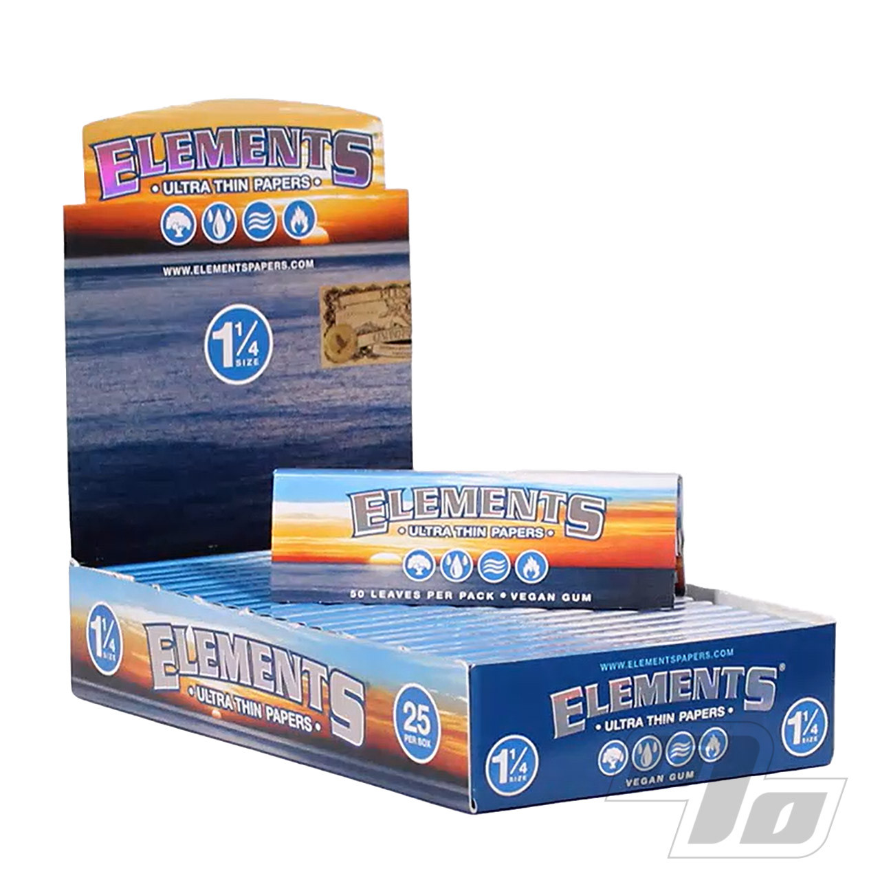Photograph of product: Elements | Rice Rolling Papers | 1 1/4
