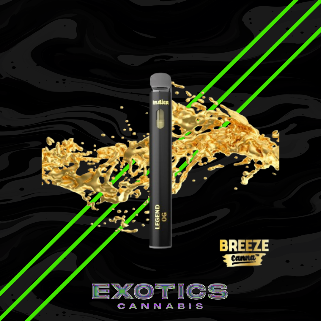 Photograph of product: Breeze Canna - Legend OG Live Resin Disposable