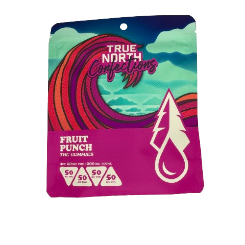 Photograph of product: 200mg Fruit Punch Gummies 4pc