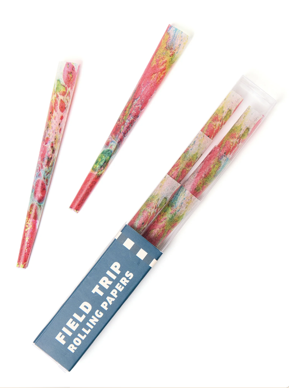 Photograph of product: Field Trip Printed Cones  | 6 Pack | Psychedelic