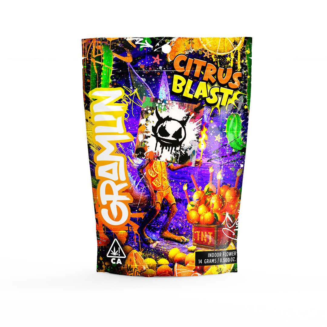 Photograph of product: GRAMLIN FLOWER - CITRUS BLAST 14G