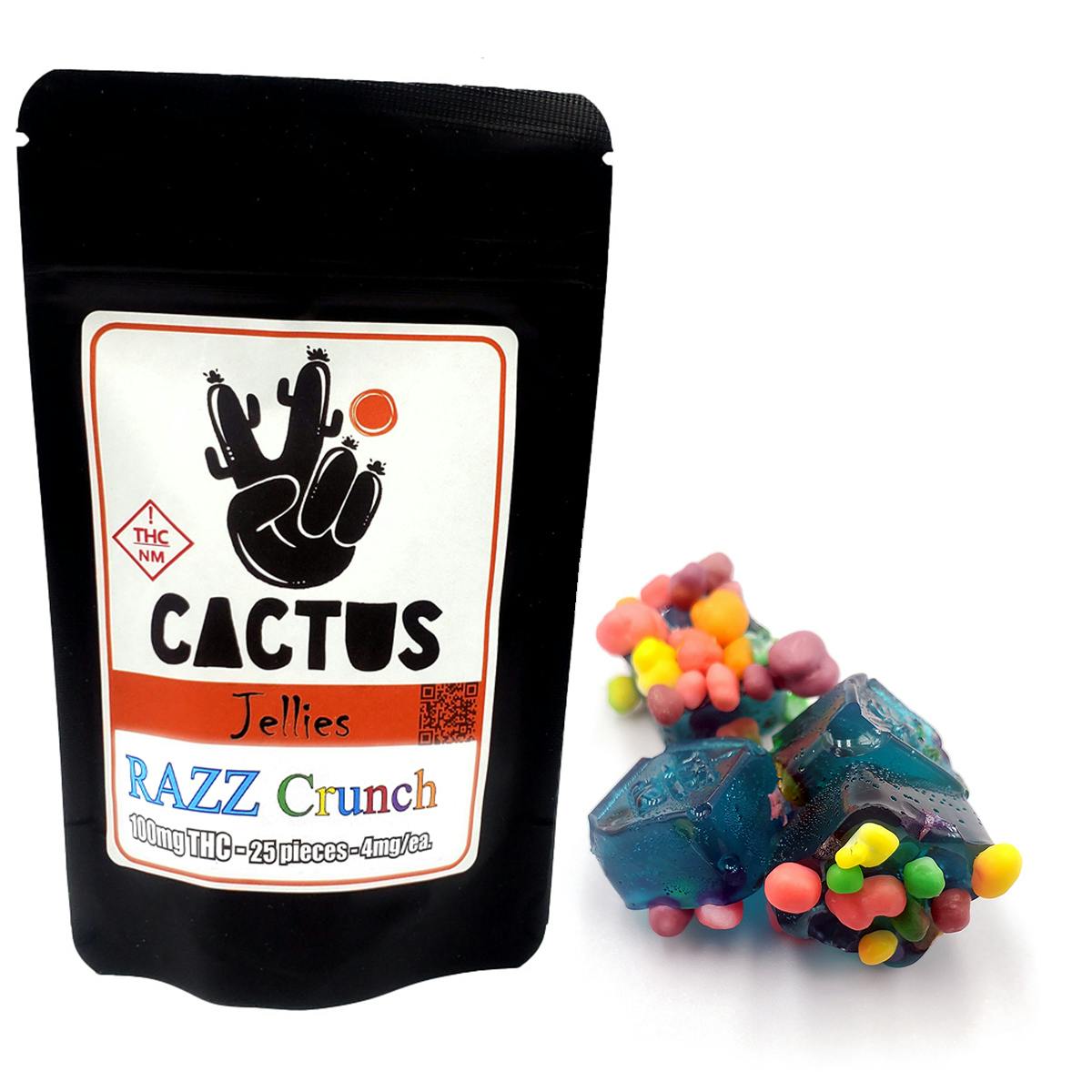 Photograph of product: Cactus Jellies - Cactus Jellies-Razz Crunch