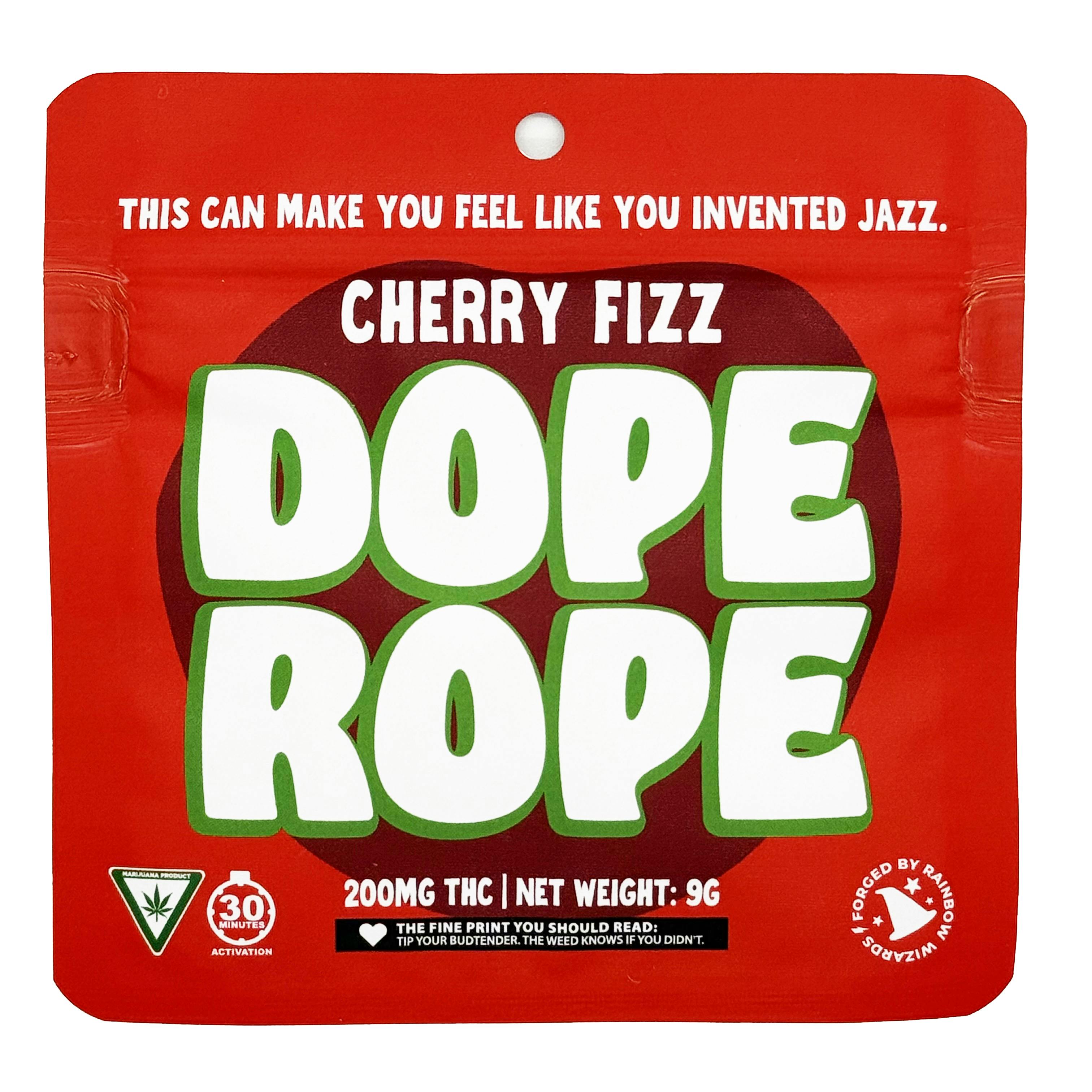 Photograph of product: Cherry Fizz Dope Rope | 200mg
