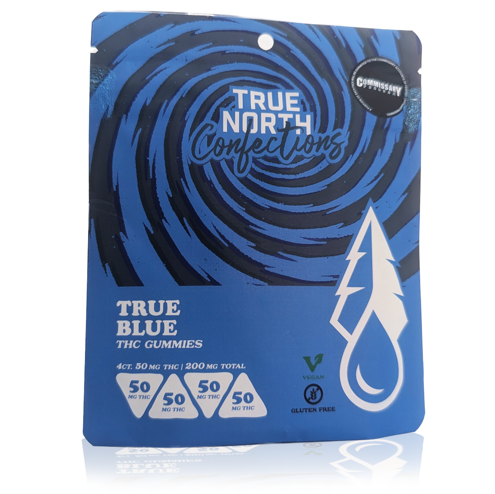 Photograph of Product: TRUE BLUE - 200MG (4X50MG)