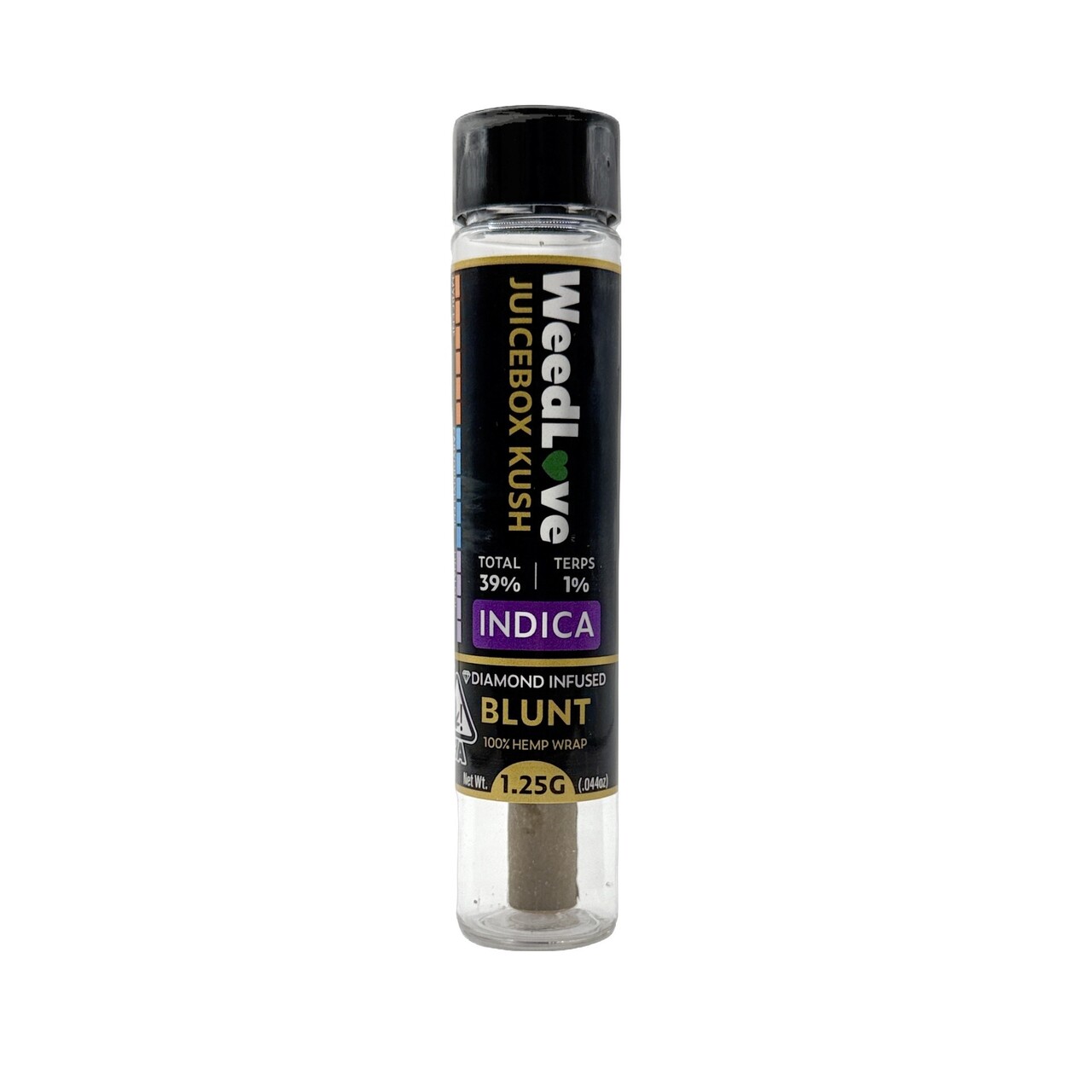 Photograph of product: JUICEBOX KUSH INFUSED BLUNT 1.25G