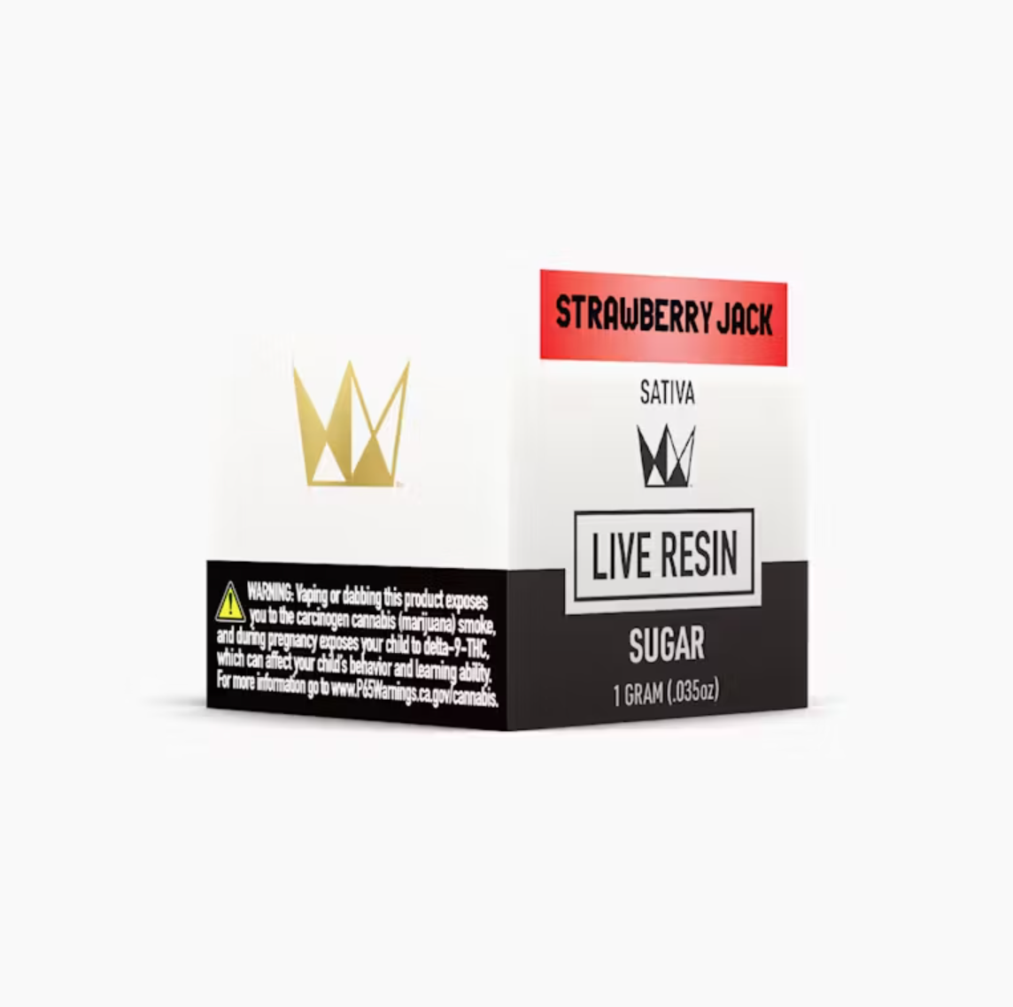 Photograph of product: STRAWBERRY JACK 1G LIVE RESIN SUGAR