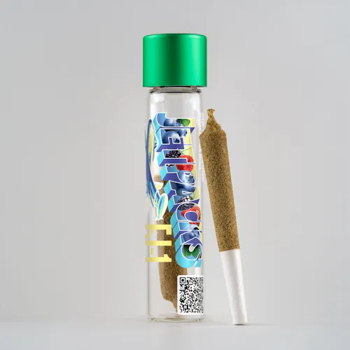 Photograph of product: Blueberry Kush FJ-Mini | Infused Pre-Roll