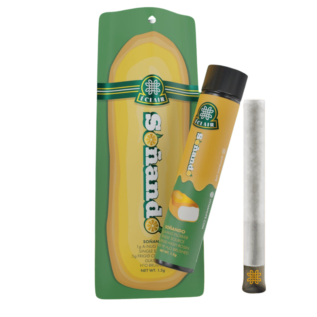 Photograph of product: Hyman | Sonando Infused Eclair Pre-Roll | 1.5g