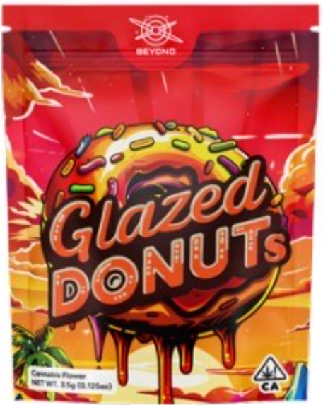 Photograph of Product: Glazed Donuts [H] - Flower - 3.5g
