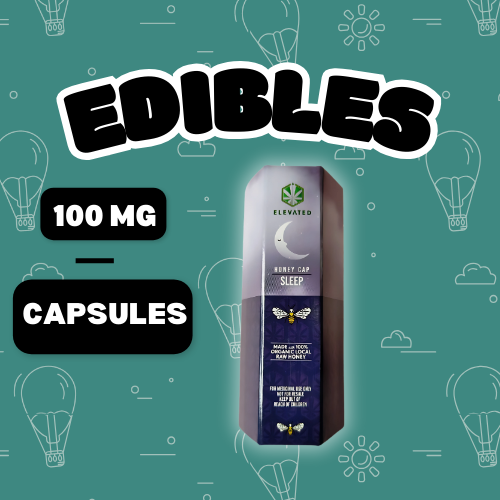 Photograph of product: Honey Capsules Oui'd | 100mg | Elevated